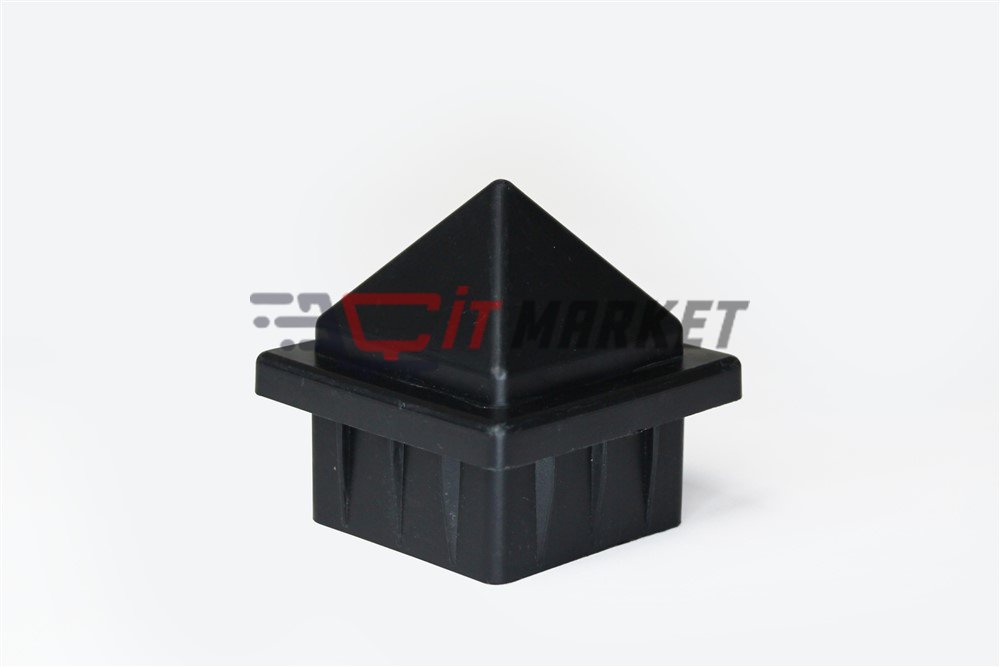 Plastic Black Cap 20 Pieces